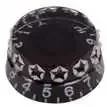 Guitar tech GT652, Speed Knobs. Black/Star Emblem, (2 x Pack)