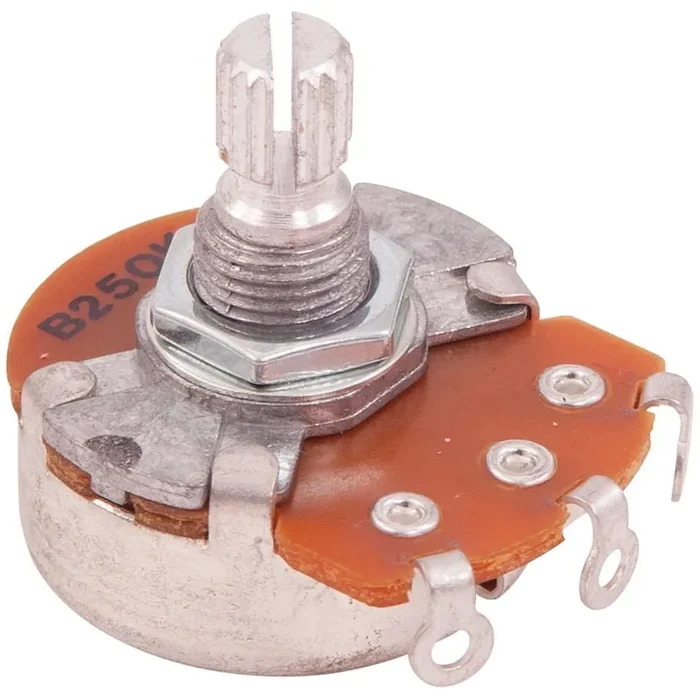 Guitar Tech POTENTIOMETER – 250K VOLUME – 15MM SHAFT GT929