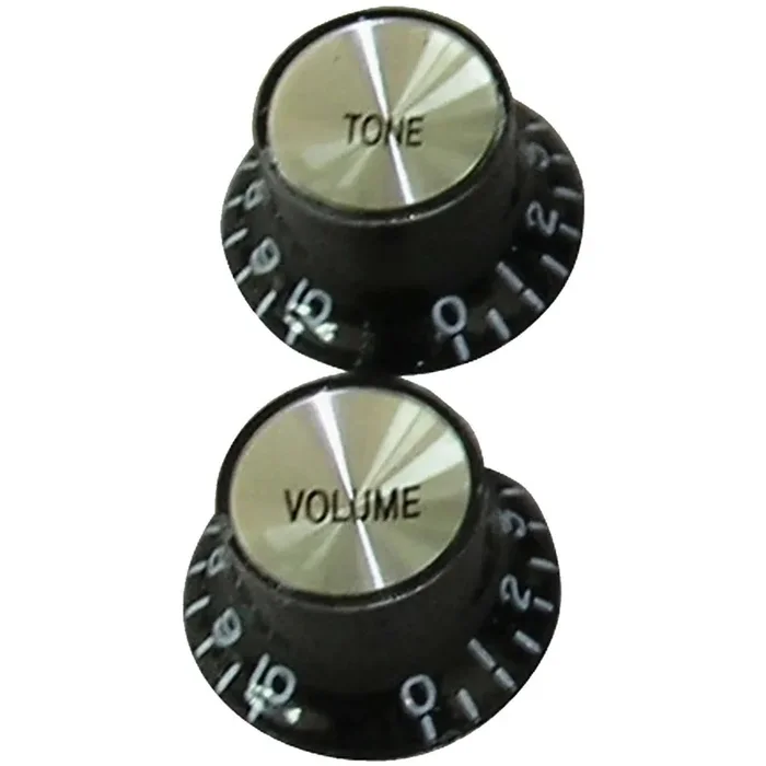 Guitar Tech SG-Type Knobs GT505 Black. 2 Vol/2 Tone.