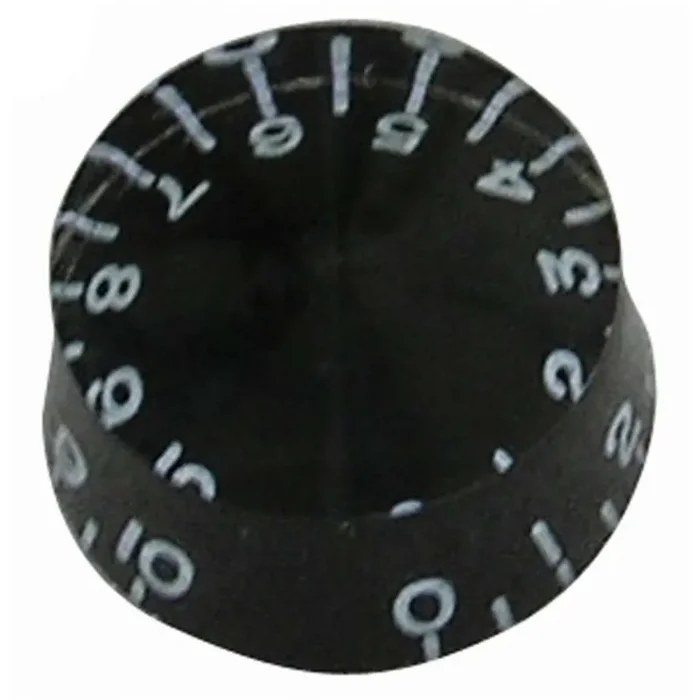 Guitar Tech Speed Knobs. GT501 Black. Pkt of 2.