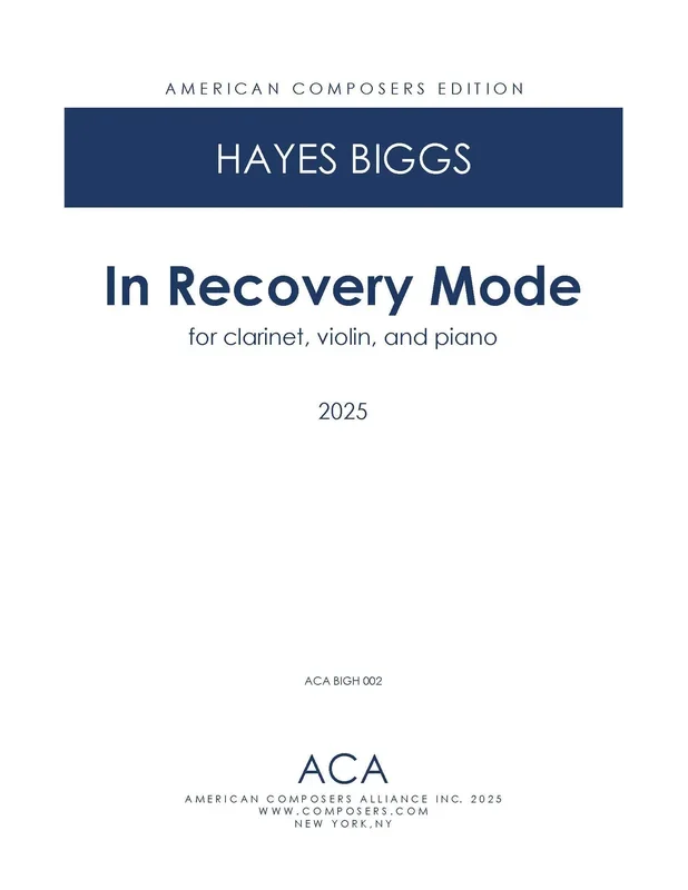 H. Biggs: In Recovery Mode