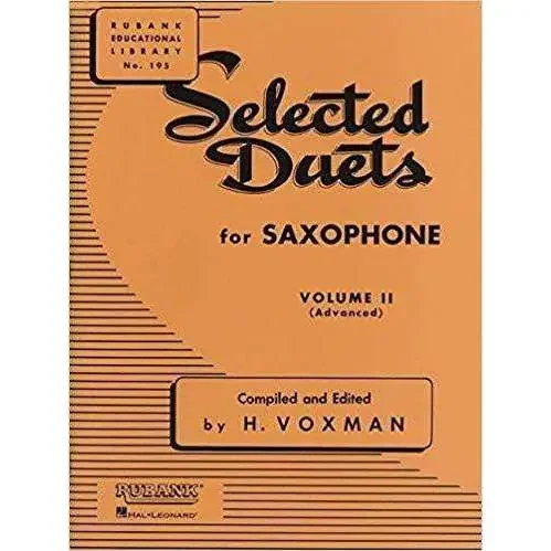 H. Voxman Selected Duets for Saxophone