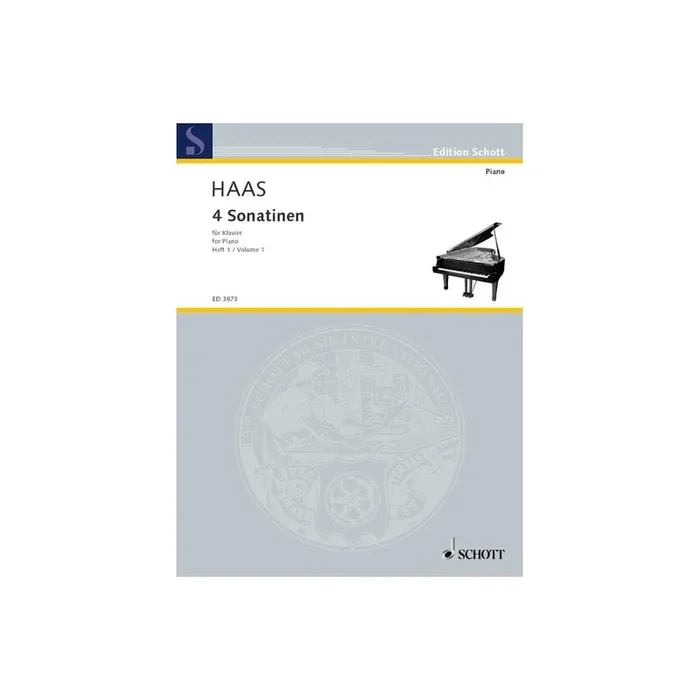 Haas, Joseph – 4 Sonatinas op. 94