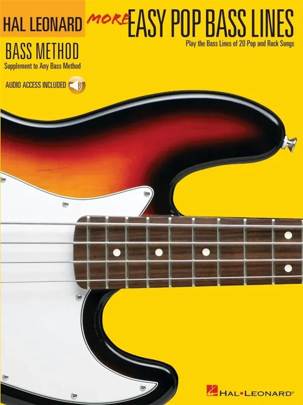 Hal Leonard – More Easy Pop Bass Lines
