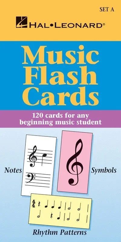 Hal Leonard Music Flash Cards – Set A