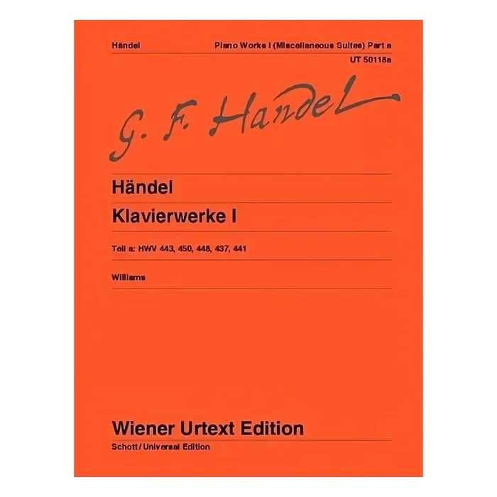 Handel, George Frideric – Keyboard Works Vol. 1a