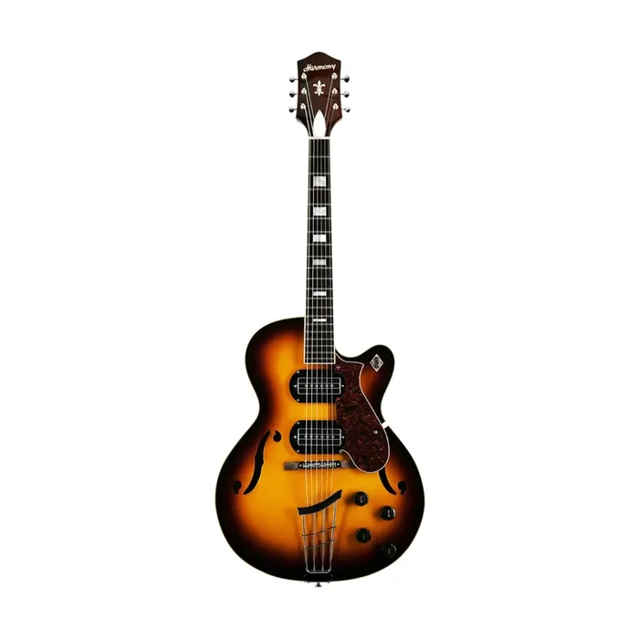 Harmony H62 Reissue Electric Guitar, Sunburst