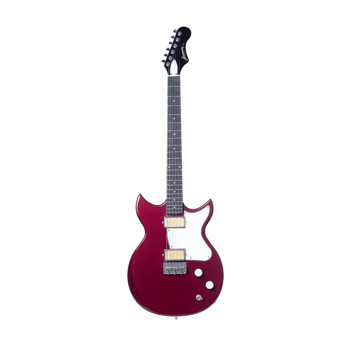 Harmony Standard Series Rebel Electric Guitar w/Case, RW FB, Burgundy