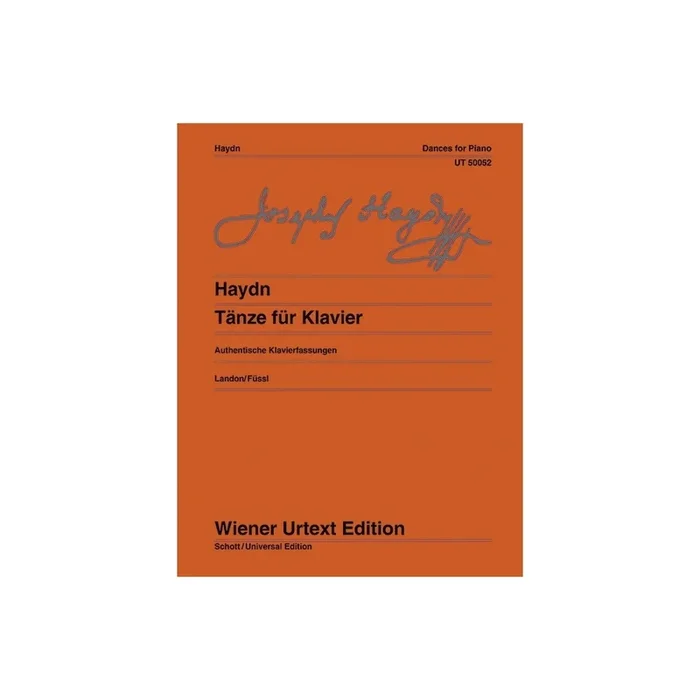 Haydn, Joseph – Dances Hob. IX:3, 8, 11, 12