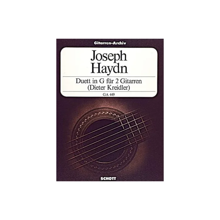 Haydn, Joseph – Duet in G Hob. XII:4