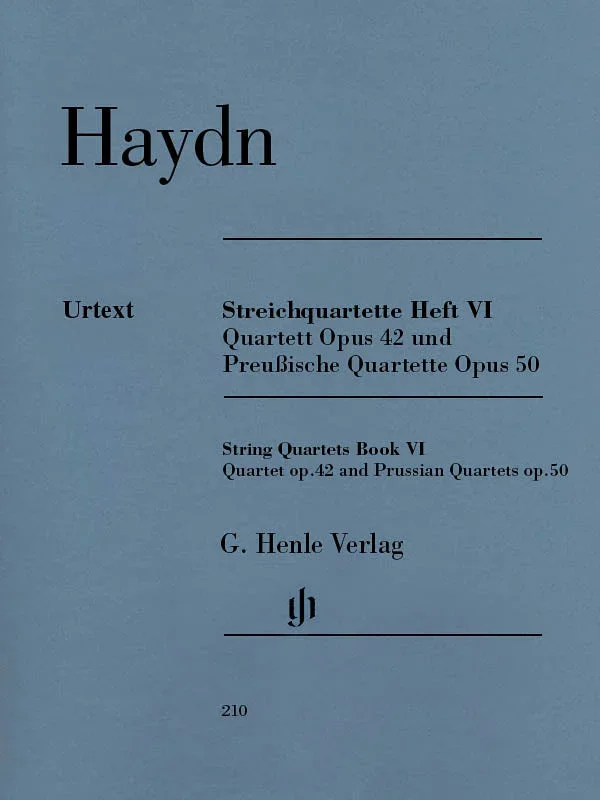 Haydn: String Quartets – Volume 6 (Opp. 42 and 50 – Prussian Quartets)