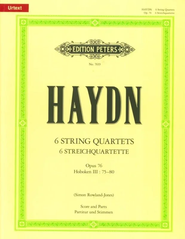 Haydn: String Quartets, Hob. III:75-80, Op. 76