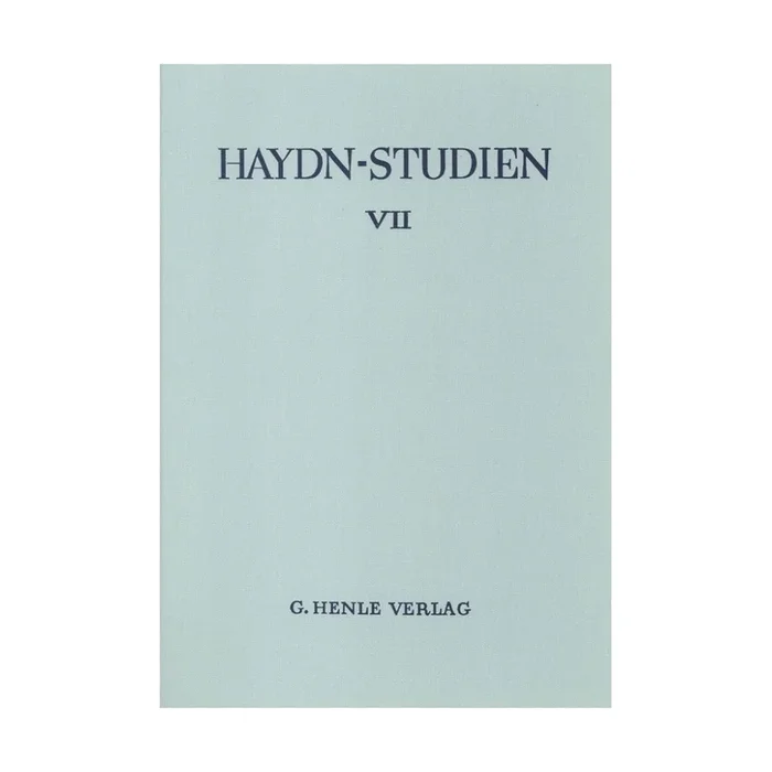 Haydn-Studien Einbanddecke 7