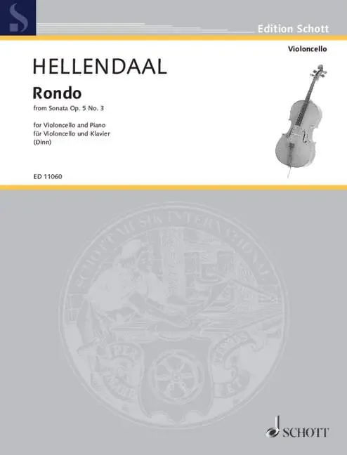 Hellendaal Rondo for Violoncello and Piano