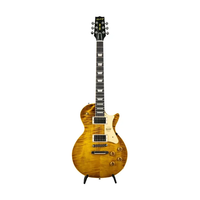 Heritage Custom Shop Build 1215 H-150 Electric Guitar with Case, Dirty Lemon Burst