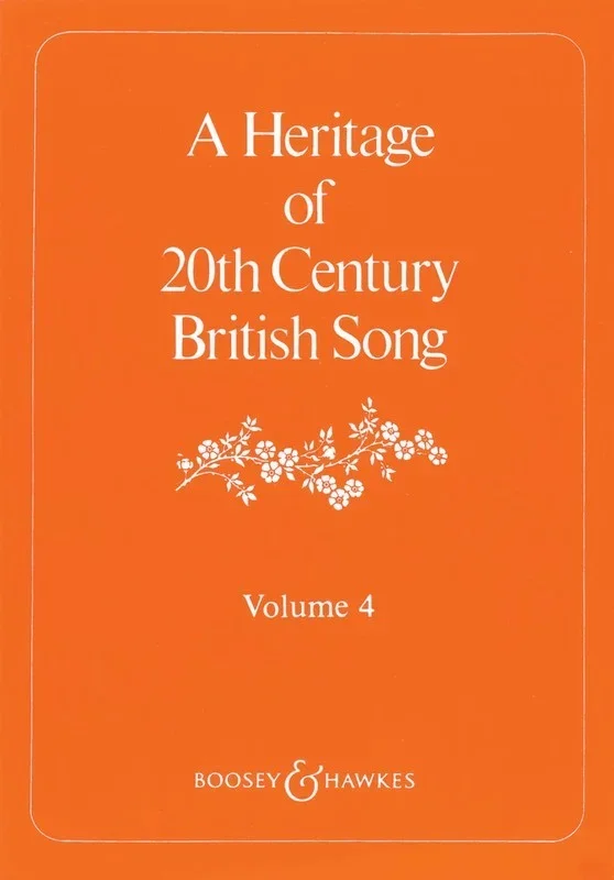 Heritage Of 20th Century British Song Vol 4 Book