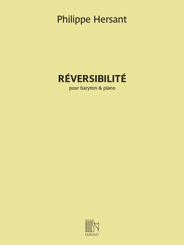 Hersant: Réversibilité