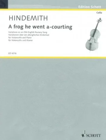 Hindemith : Variations On An Old English Nursey Song: Cello