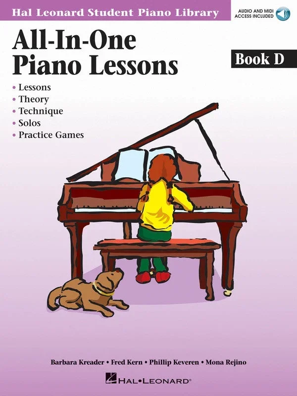 HLSPL All-in-One Piano Lessons Book D