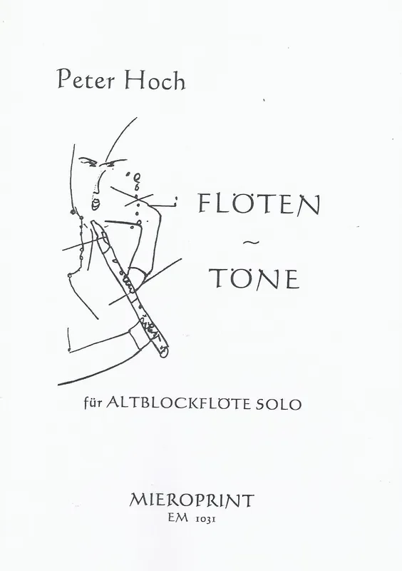 Hoch Floetentoene for Alto Recorder solo