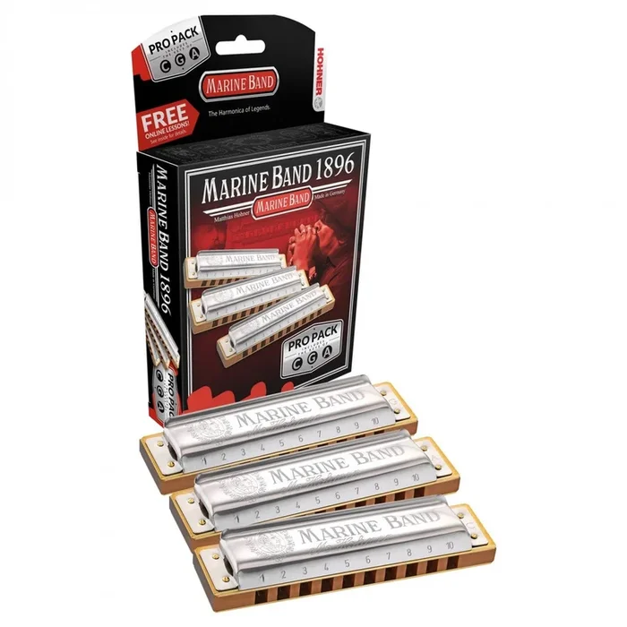 Hohner Marine Band 1896 Pro Pack