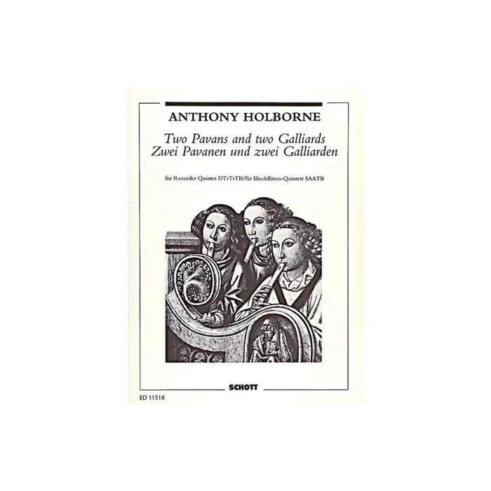 Holborne, Anthony – Two Pavans and two Galliards