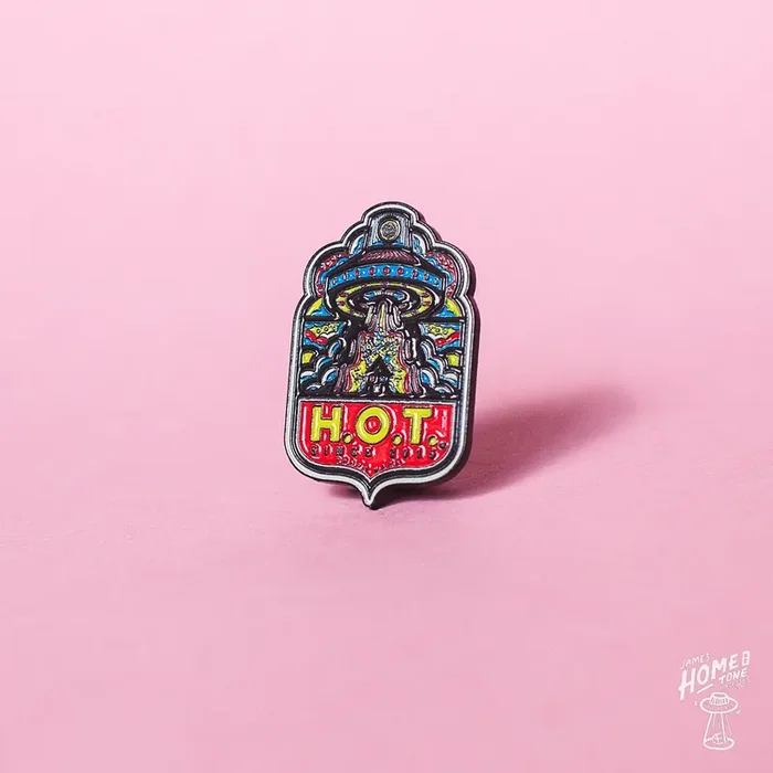Home of Tone ‘H.O.T‘ soft enamel pin badge