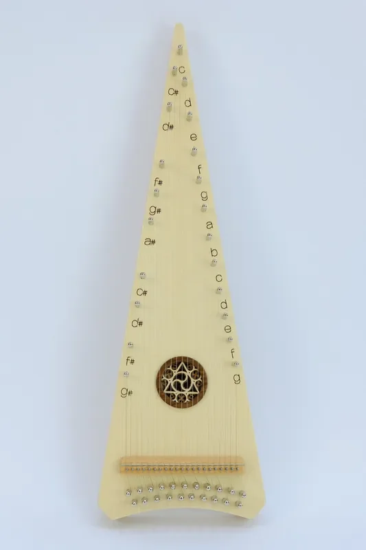 Hora Soprano Bowed Psaltery with bow, bag and tuning key