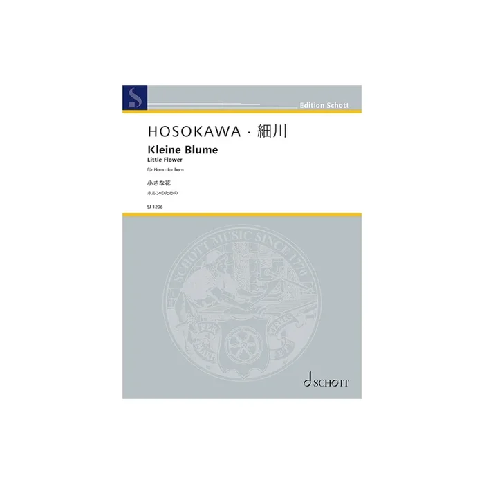 Hosokawa, Toshio – Little Flower