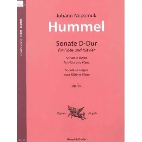 Hummel Sonata D Major Op.50 (Flute)