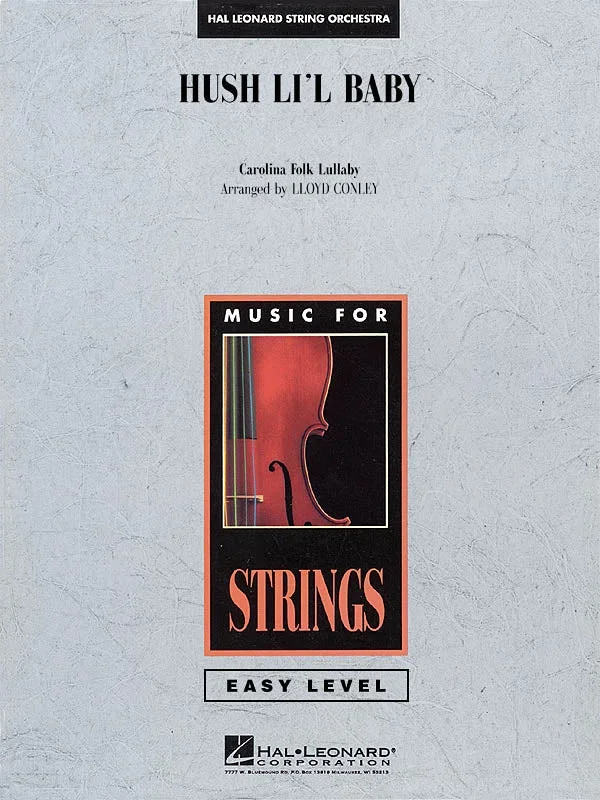 Hush Li’l Baby: Easy Music For Strings