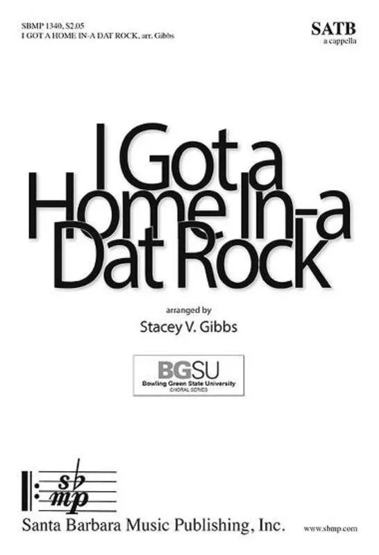 I Got A Home In A Dat Rock SATB A Cappella (Octavo)