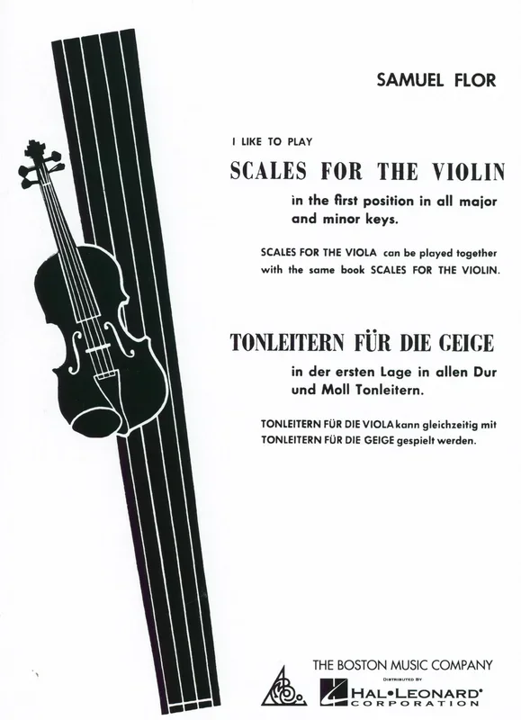 I Like to Play Scales for the Violin