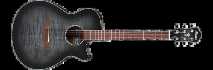 Ibanez AEG70 Acoustic Guitar Trans Charcoal Burst