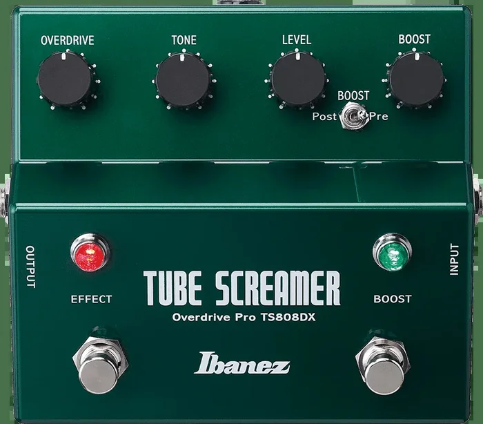 Ibanez TS808DX Tube Screamer Deluxe Effect Pedal