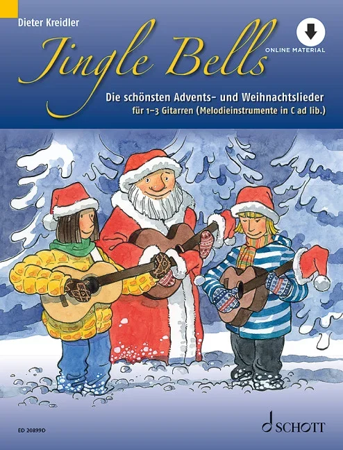 Ihr Kinderlein kommet, – 1-3 guitars (Melody Instruments in C ad lib.) – Schott Digital