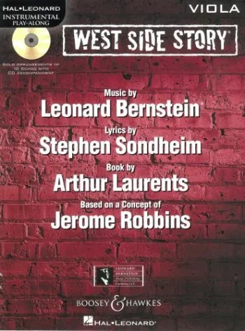 Instrumental Play-Along: West Side Story: Viola: Book And Cd