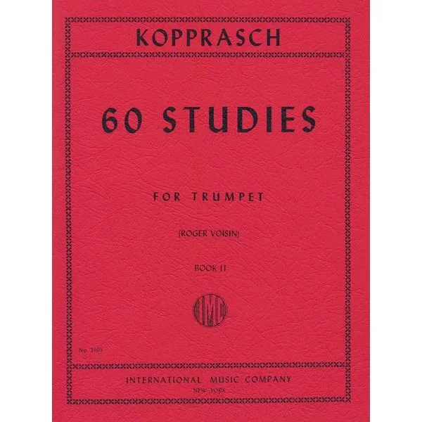 International Music Company Kopprasch 60 Studies 2 Trumpet