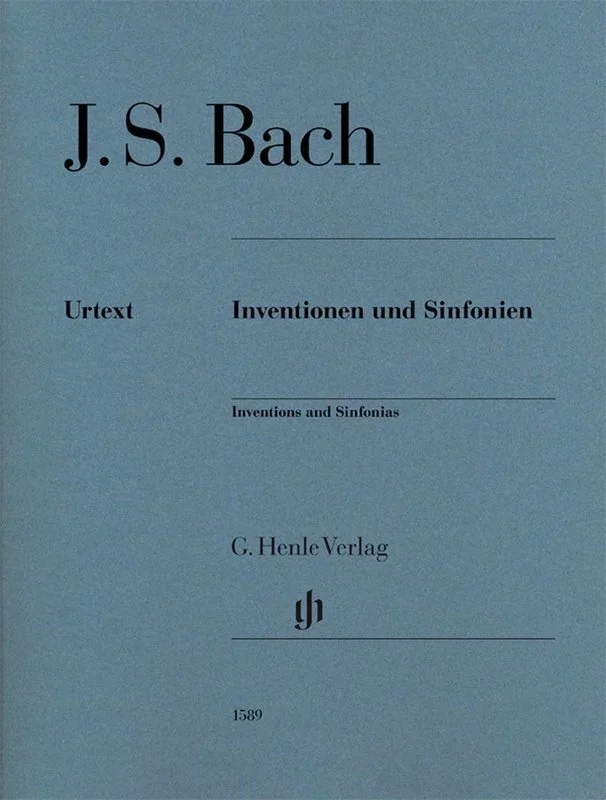 Inventions And Sinfonias Without Fingering Book