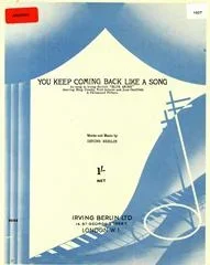 Irving Berlin : Irving Berlin : You Keep Coming Back Like A Song – Guitar, Piano, Voice – Faber Digital