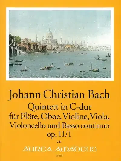 J. C. Bach Quintet in C Major for Flute, Oboe, Violin, Viola, Violoncello and Basso Continuo