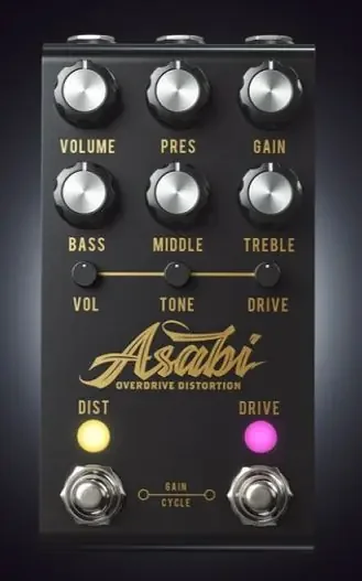 Jackson Audio Asabi – Overdrive / Distortion (Mateus Asato Signature)