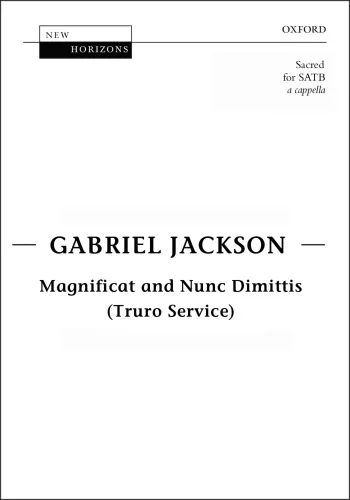 Jackson : Jackson: Magnificat & Nunc Dimittis: (Turo Service) Vocal SATB (OUP) Digital Edition