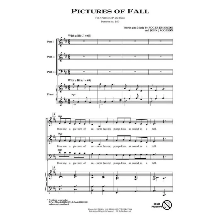 Jacobson, John – Pictures of Fall