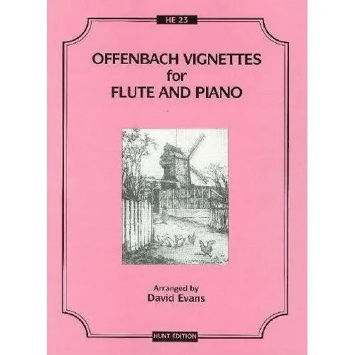 Jacques Offenbach Offenbach Vignettes (for Flute and Piano)