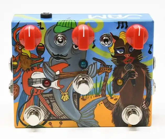 JAM Pedals Ripply Fall Custom (Dolphin) – 3D Modulation