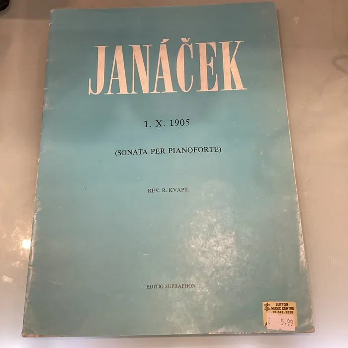 Janáček 1.X. 1905 Rev.R. Kvapil for Piano