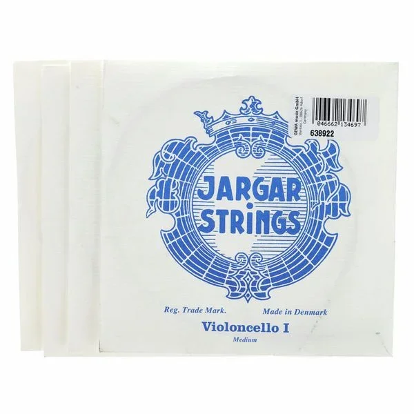 Jargar Cello Strings Silver Medium
