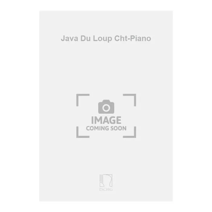 Jaubert, Maurice – Java Du Loup Cht-Piano