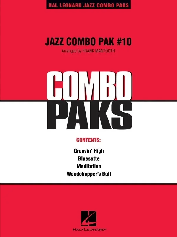 Jazz Combo Pak 10 W/CD Jzco (Music Score/Parts/CD)